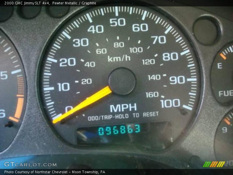 Pewter Metallic / Graphite 2000 GMC Jimmy SLT 4x4