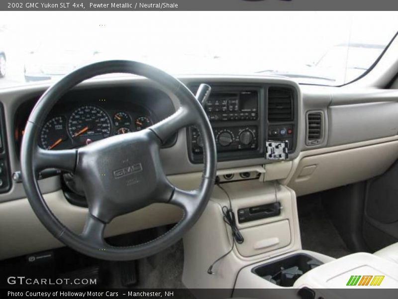 Pewter Metallic / Neutral/Shale 2002 GMC Yukon SLT 4x4