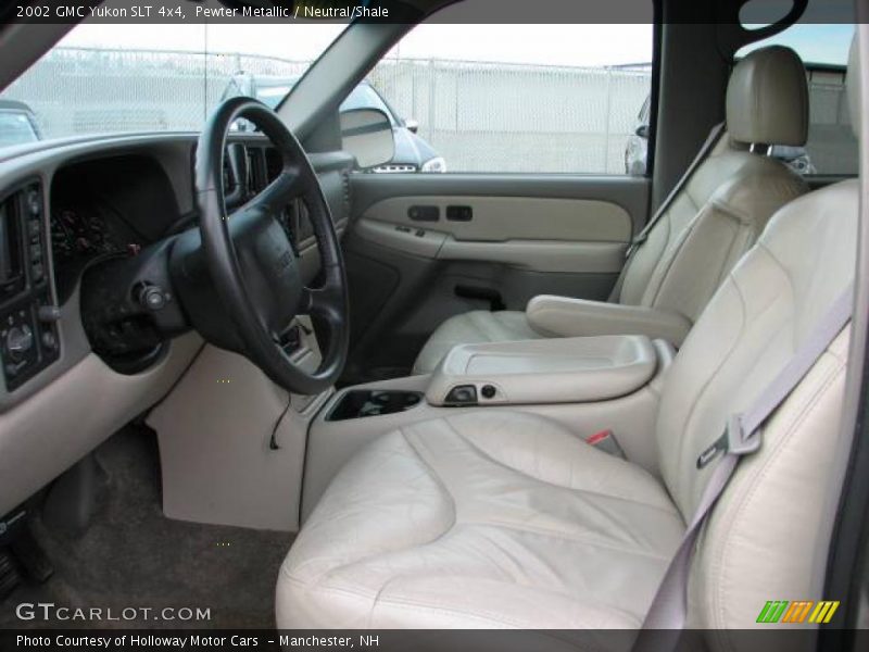Pewter Metallic / Neutral/Shale 2002 GMC Yukon SLT 4x4