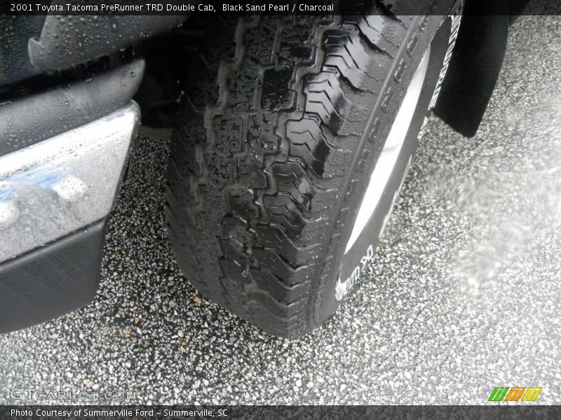 Black Sand Pearl / Charcoal 2001 Toyota Tacoma PreRunner TRD Double Cab
