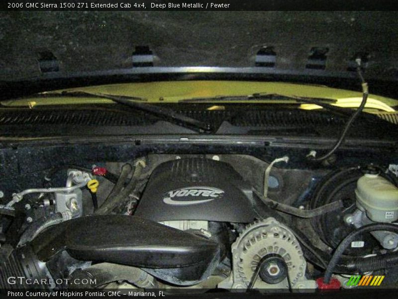 Deep Blue Metallic / Pewter 2006 GMC Sierra 1500 Z71 Extended Cab 4x4