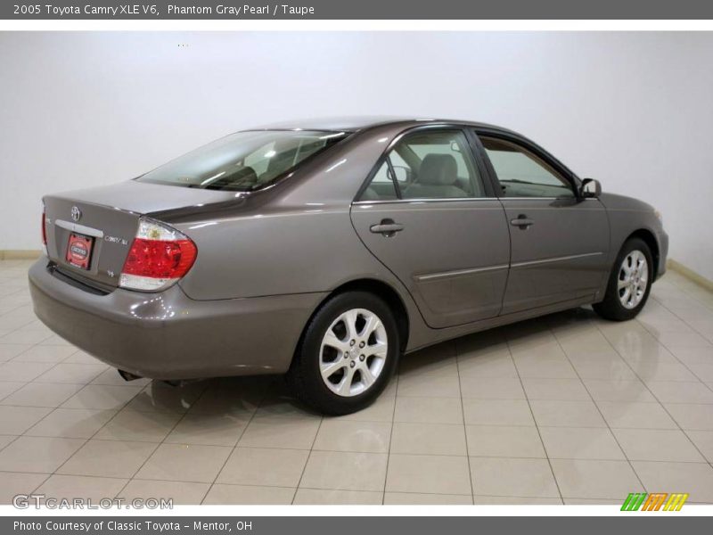 Phantom Gray Pearl / Taupe 2005 Toyota Camry XLE V6