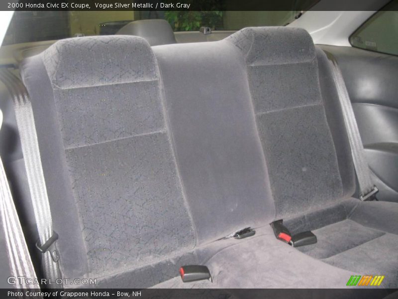 Vogue Silver Metallic / Dark Gray 2000 Honda Civic EX Coupe