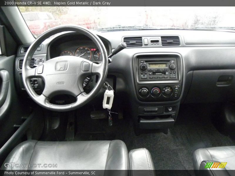 Naples Gold Metallic / Dark Gray 2000 Honda CR-V SE 4WD