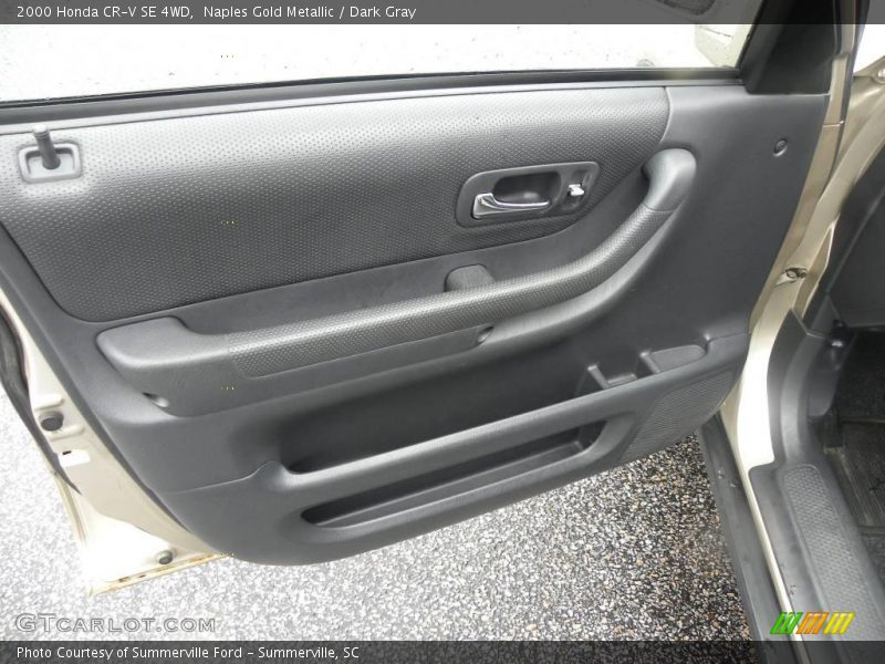 Naples Gold Metallic / Dark Gray 2000 Honda CR-V SE 4WD