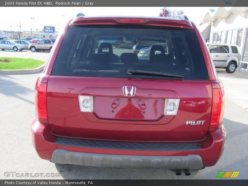 Redrock Pearl / Gray 2003 Honda Pilot EX 4WD