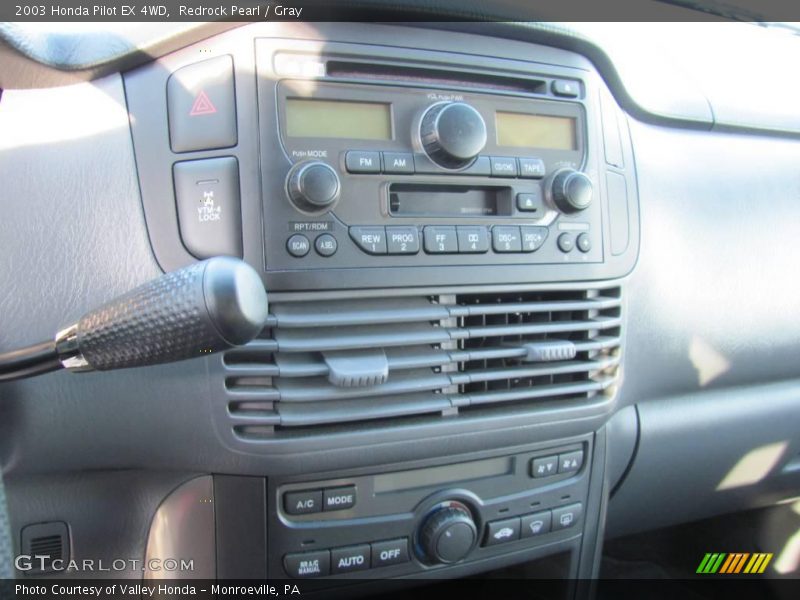 Redrock Pearl / Gray 2003 Honda Pilot EX 4WD