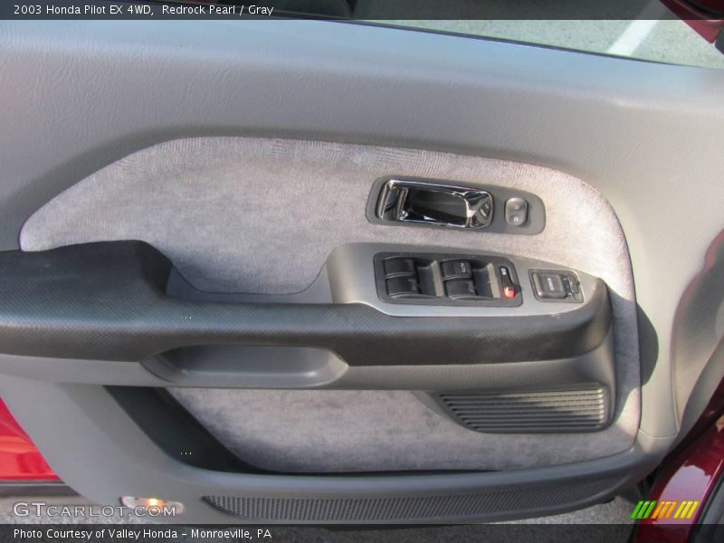 Redrock Pearl / Gray 2003 Honda Pilot EX 4WD