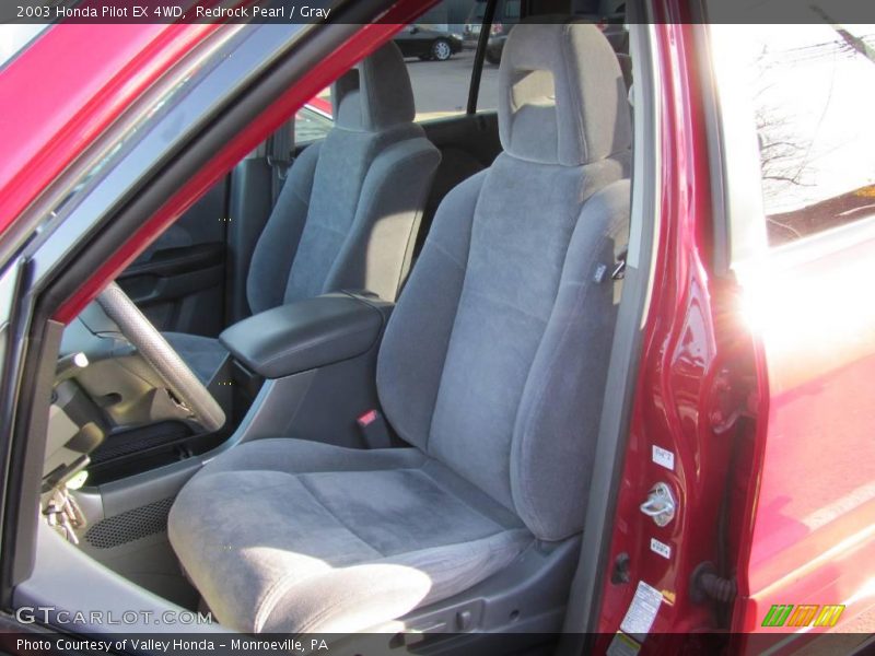 Redrock Pearl / Gray 2003 Honda Pilot EX 4WD