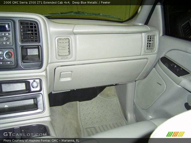 Deep Blue Metallic / Pewter 2006 GMC Sierra 1500 Z71 Extended Cab 4x4
