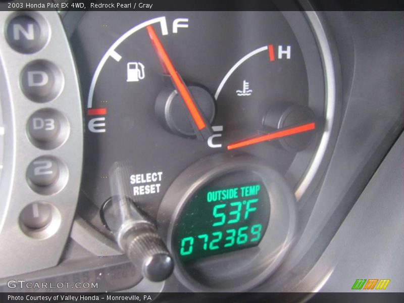 Redrock Pearl / Gray 2003 Honda Pilot EX 4WD