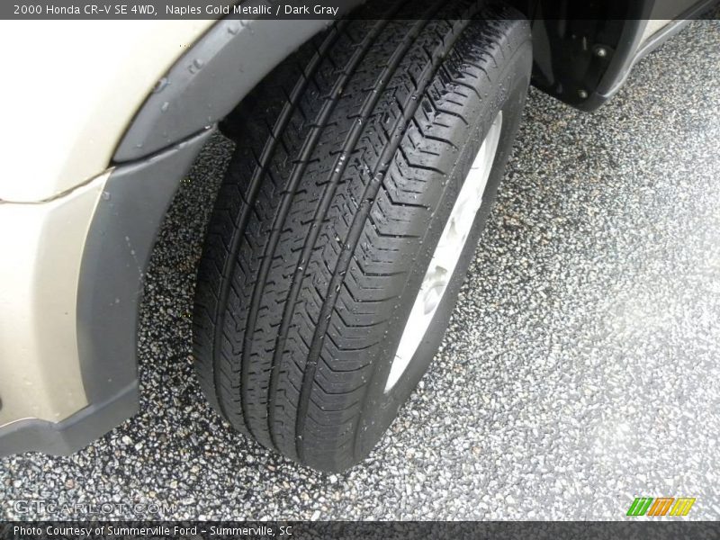 Naples Gold Metallic / Dark Gray 2000 Honda CR-V SE 4WD