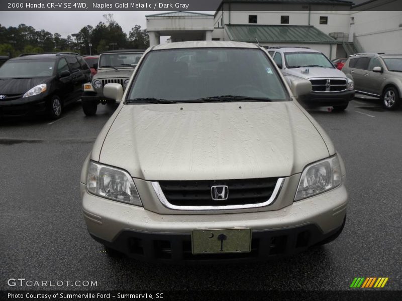 Naples Gold Metallic / Dark Gray 2000 Honda CR-V SE 4WD