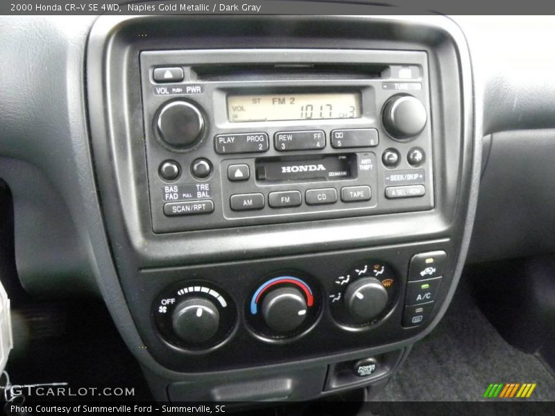 Naples Gold Metallic / Dark Gray 2000 Honda CR-V SE 4WD