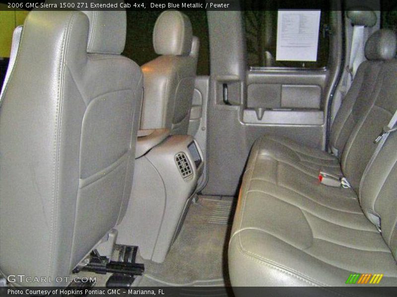 Deep Blue Metallic / Pewter 2006 GMC Sierra 1500 Z71 Extended Cab 4x4