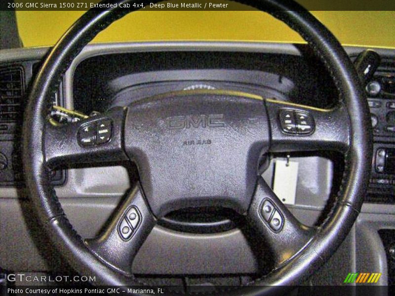 Deep Blue Metallic / Pewter 2006 GMC Sierra 1500 Z71 Extended Cab 4x4