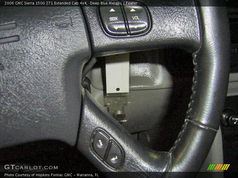 Deep Blue Metallic / Pewter 2006 GMC Sierra 1500 Z71 Extended Cab 4x4