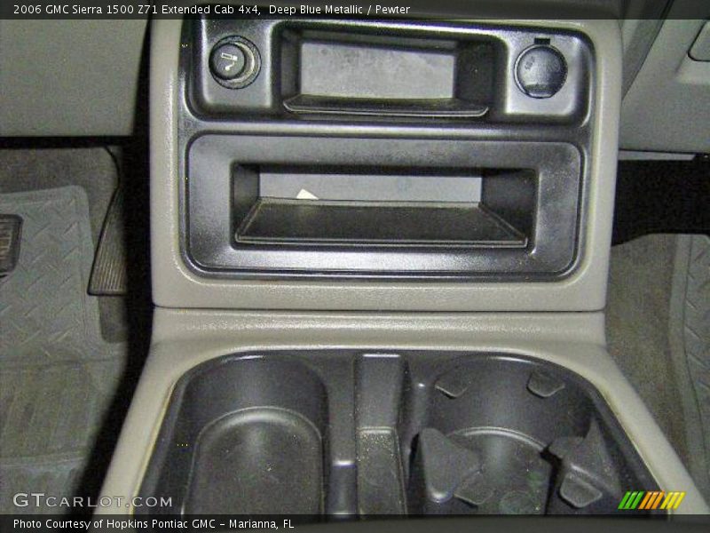 Deep Blue Metallic / Pewter 2006 GMC Sierra 1500 Z71 Extended Cab 4x4
