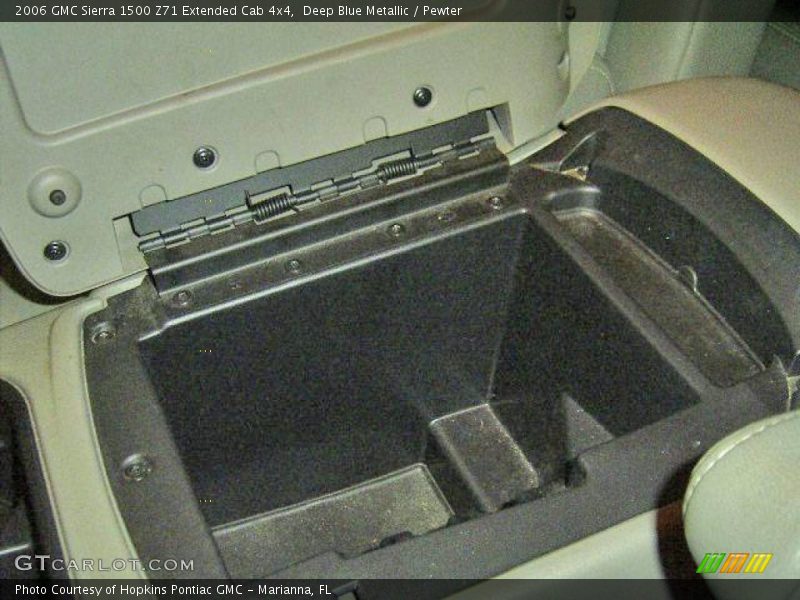 Deep Blue Metallic / Pewter 2006 GMC Sierra 1500 Z71 Extended Cab 4x4
