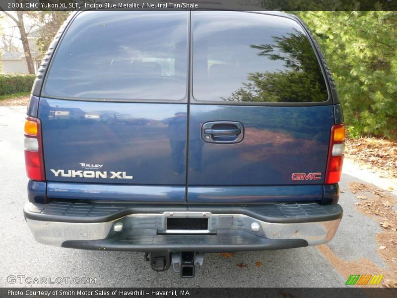 Indigo Blue Metallic / Neutral Tan/Shale 2001 GMC Yukon XL SLT