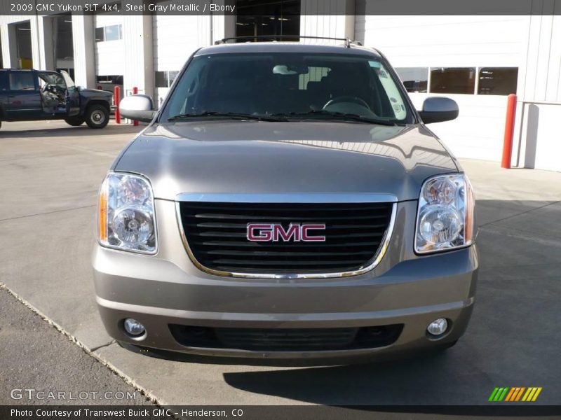 Steel Gray Metallic / Ebony 2009 GMC Yukon SLT 4x4