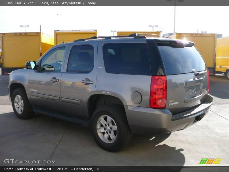 Steel Gray Metallic / Ebony 2009 GMC Yukon SLT 4x4