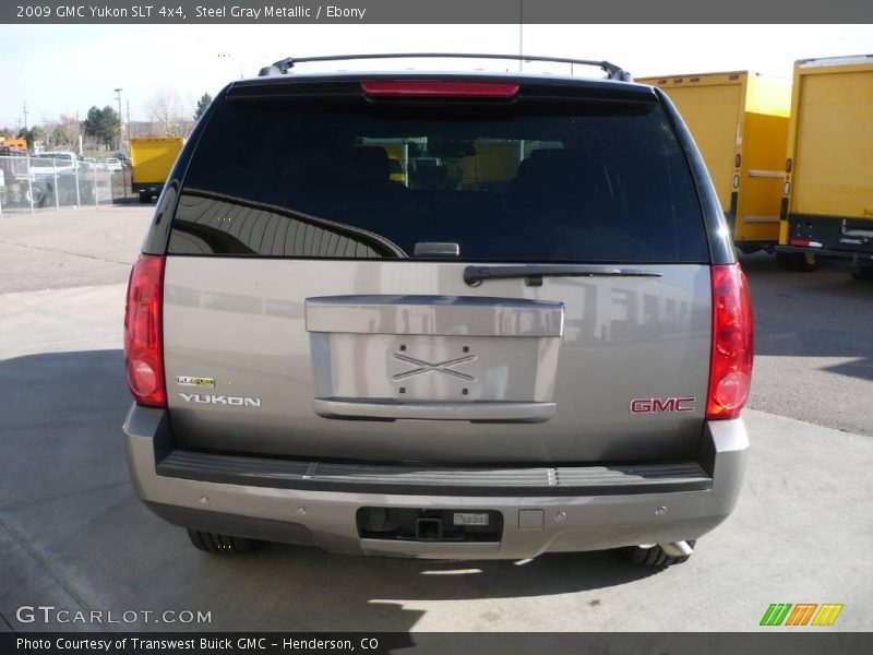 Steel Gray Metallic / Ebony 2009 GMC Yukon SLT 4x4