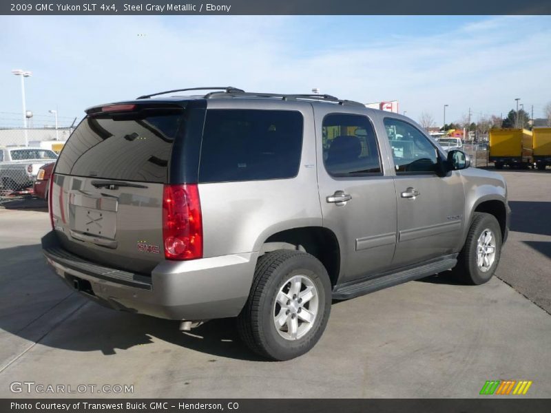 Steel Gray Metallic / Ebony 2009 GMC Yukon SLT 4x4