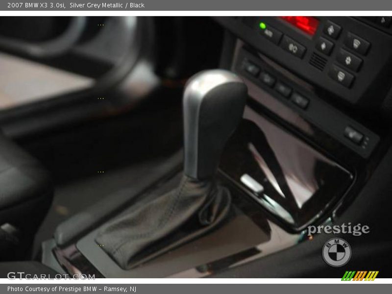 Silver Grey Metallic / Black 2007 BMW X3 3.0si