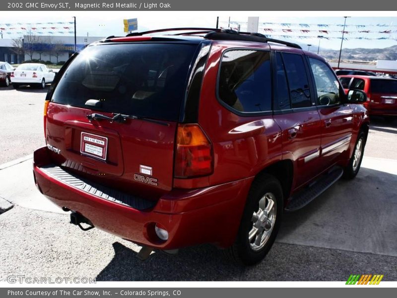 Magnetic Red Metallic / Light Oak 2002 GMC Envoy SLT