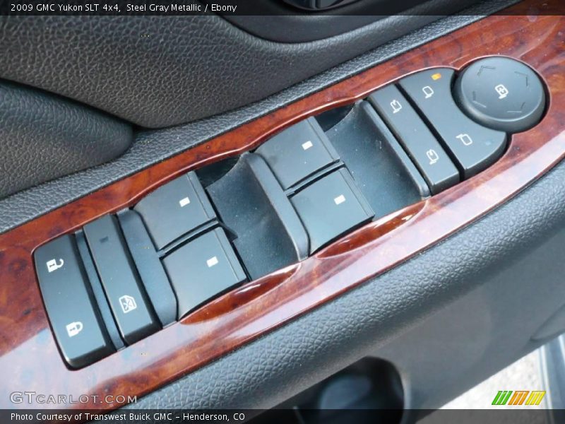 Steel Gray Metallic / Ebony 2009 GMC Yukon SLT 4x4