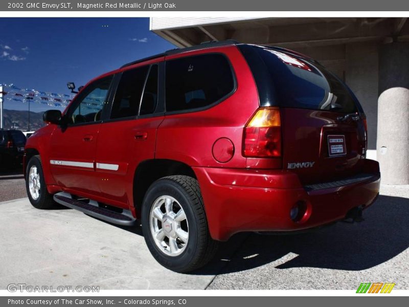 Magnetic Red Metallic / Light Oak 2002 GMC Envoy SLT