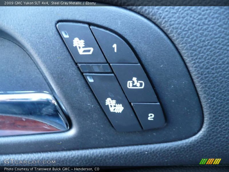 Steel Gray Metallic / Ebony 2009 GMC Yukon SLT 4x4