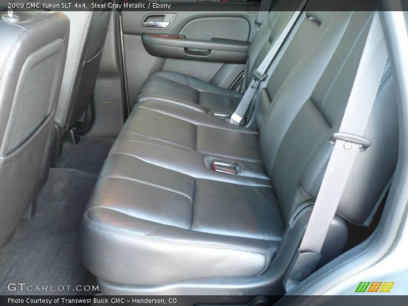 Steel Gray Metallic / Ebony 2009 GMC Yukon SLT 4x4