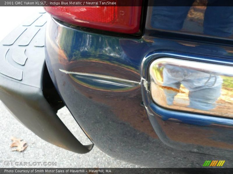 Indigo Blue Metallic / Neutral Tan/Shale 2001 GMC Yukon XL SLT
