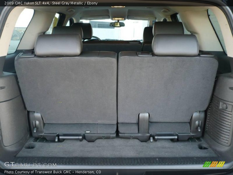 Steel Gray Metallic / Ebony 2009 GMC Yukon SLT 4x4