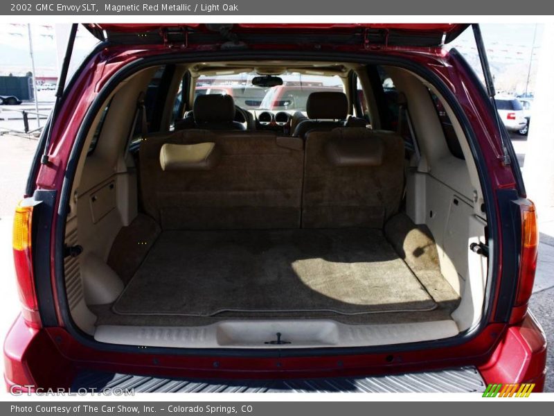 Magnetic Red Metallic / Light Oak 2002 GMC Envoy SLT