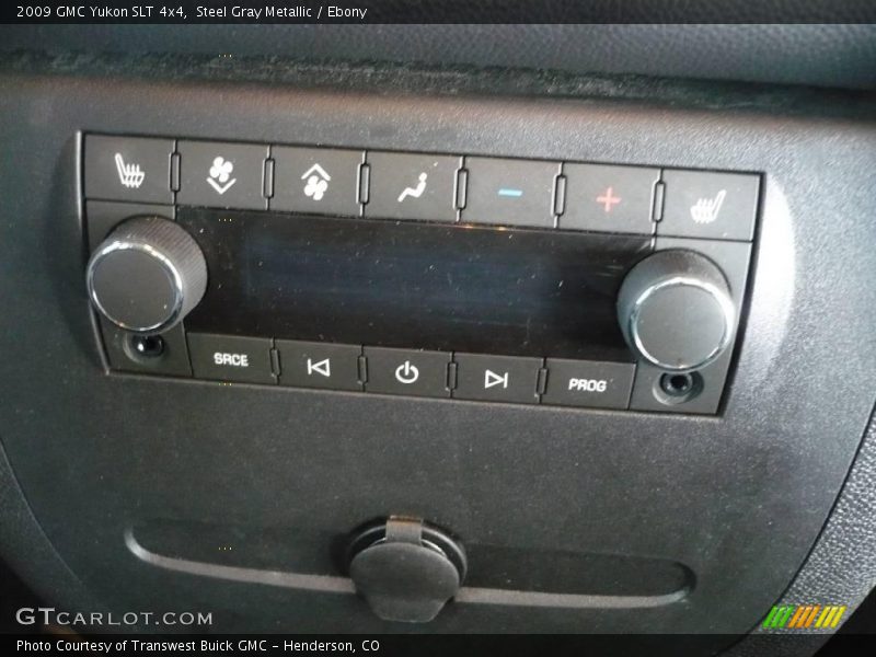 Steel Gray Metallic / Ebony 2009 GMC Yukon SLT 4x4