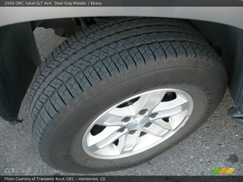 Steel Gray Metallic / Ebony 2009 GMC Yukon SLT 4x4