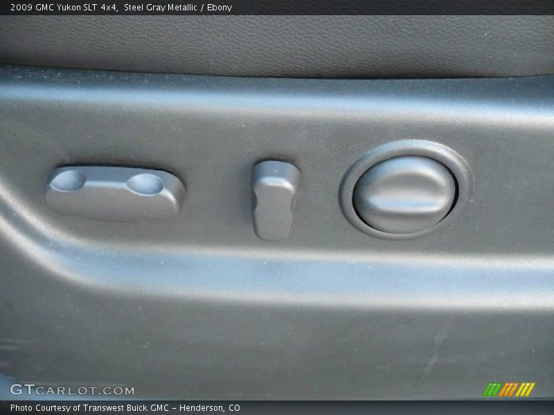 Steel Gray Metallic / Ebony 2009 GMC Yukon SLT 4x4
