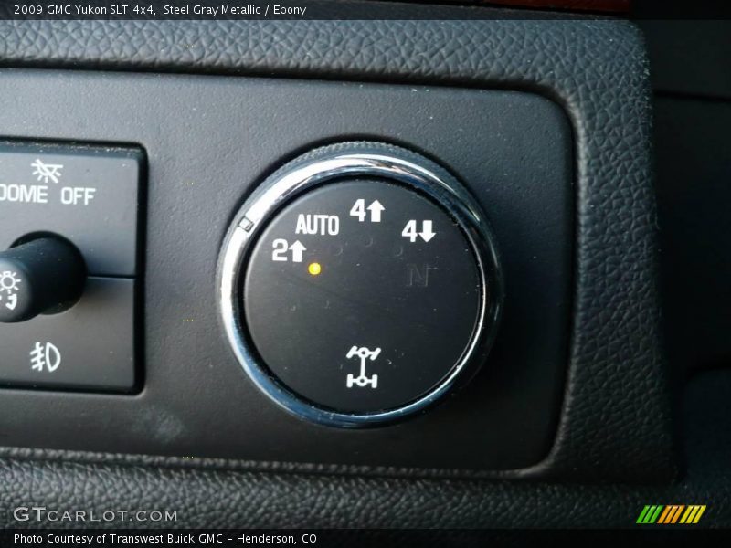 Steel Gray Metallic / Ebony 2009 GMC Yukon SLT 4x4
