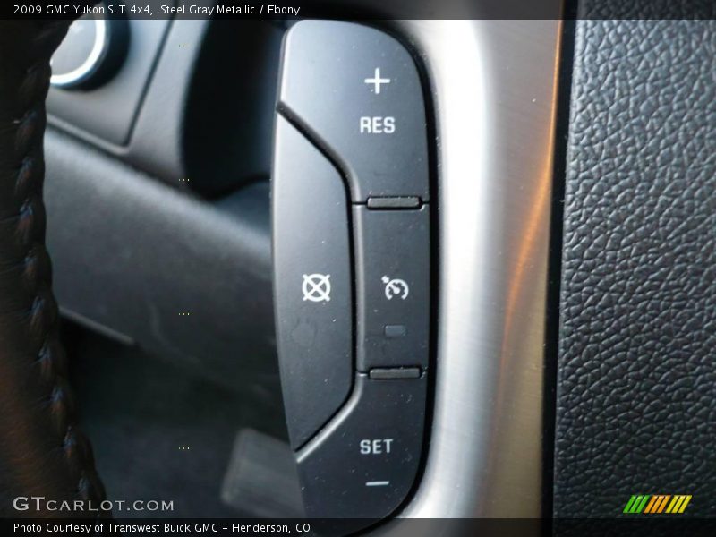 Steel Gray Metallic / Ebony 2009 GMC Yukon SLT 4x4