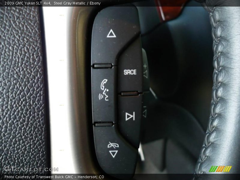 Steel Gray Metallic / Ebony 2009 GMC Yukon SLT 4x4