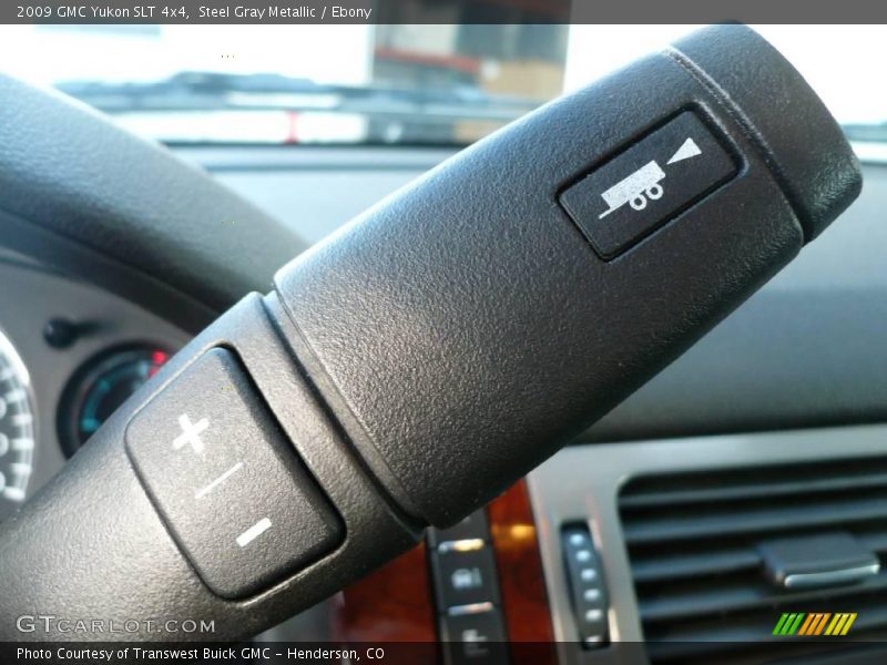 Steel Gray Metallic / Ebony 2009 GMC Yukon SLT 4x4