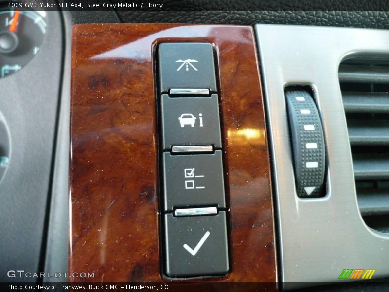 Steel Gray Metallic / Ebony 2009 GMC Yukon SLT 4x4