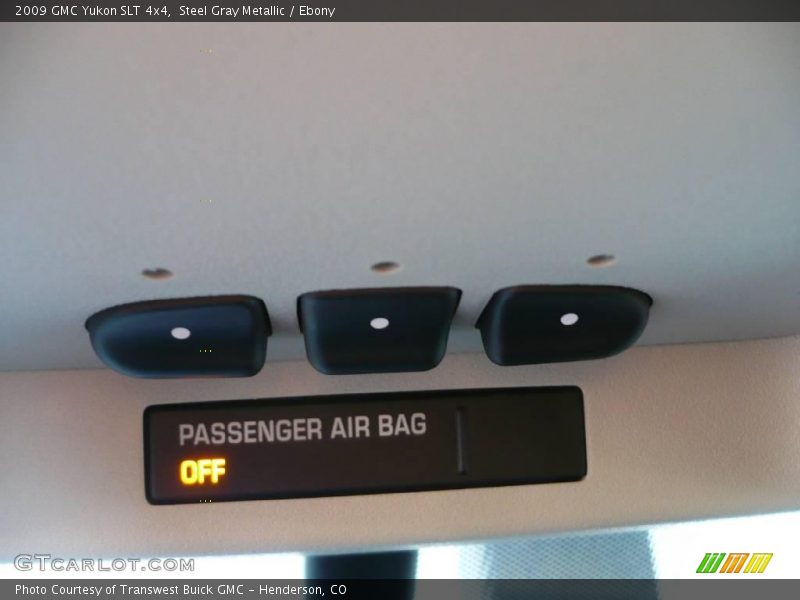 Steel Gray Metallic / Ebony 2009 GMC Yukon SLT 4x4