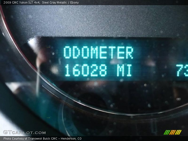 Steel Gray Metallic / Ebony 2009 GMC Yukon SLT 4x4