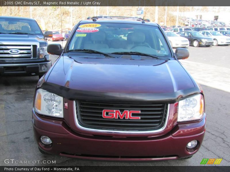 Magnetic Red Metallic / Light Gray 2005 GMC Envoy SLT