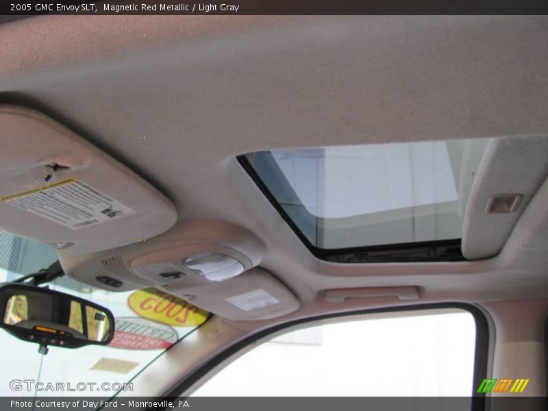 Magnetic Red Metallic / Light Gray 2005 GMC Envoy SLT