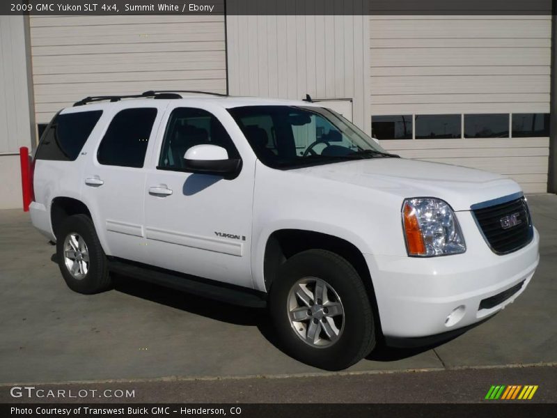 Summit White / Ebony 2009 GMC Yukon SLT 4x4